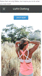 Mobile Screenshot of livfitclothing.com
