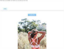Tablet Screenshot of livfitclothing.com